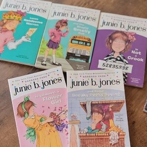 Junie B. Jones Books Set Of 5